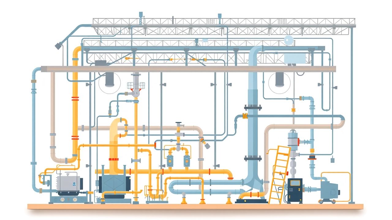 Een futuristisch en efficiënt duurzaam gasinfrastructuurproject in Nederland. Een futuristisch en efficiënt duurzaam gasinfrastructuurproject in Nederland.